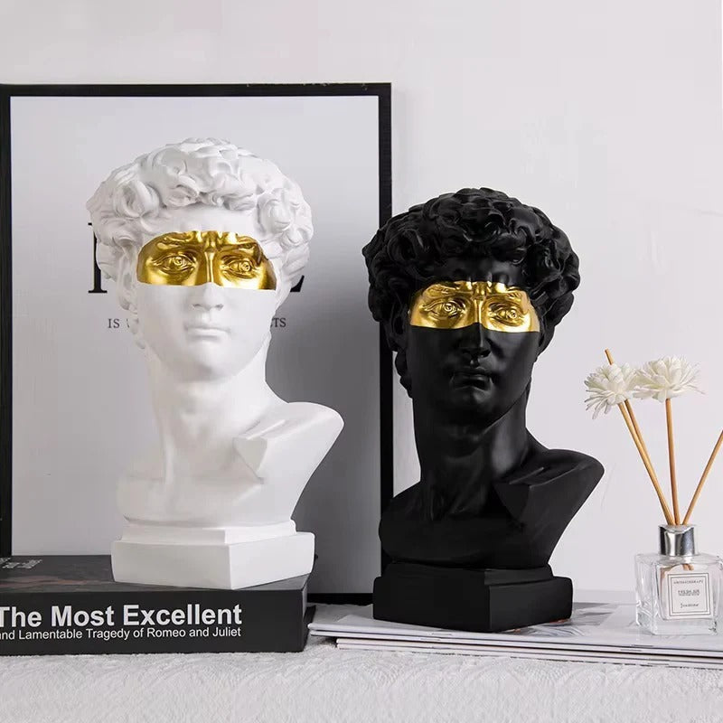 Sophisticated Resin Bust Sculpture for All Settings
