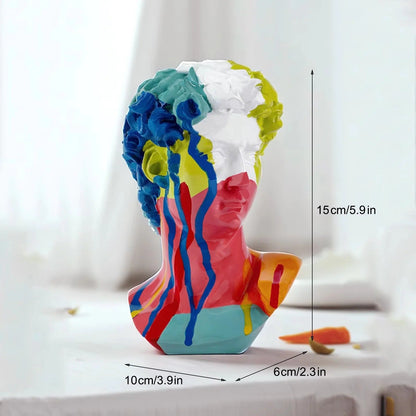 Sophisticated Resin Bust Sculpture for All Settings