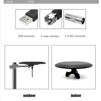 Versatile Outdoor Antenna for Clear Local Channel Reception