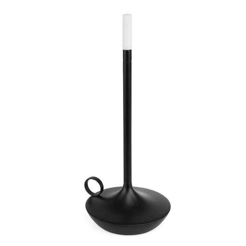 Portable LED Table Lamp with Rechargeable Battery and Elegant Design