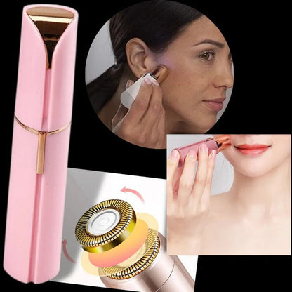 Women's Precision Facial Hair Remover with LED Spotlight