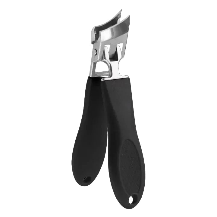 Ergonomic Wide-Jaw Nail Clipper with Precision Blade