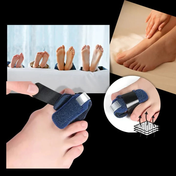ComfortFit Adjustable Toe Support Brace for Daily Use
