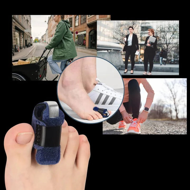 ComfortFit Adjustable Toe Support Brace for Daily Use