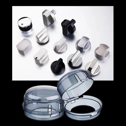 Childproof Stove Knob Shields for Gas Ranges, Set of 4