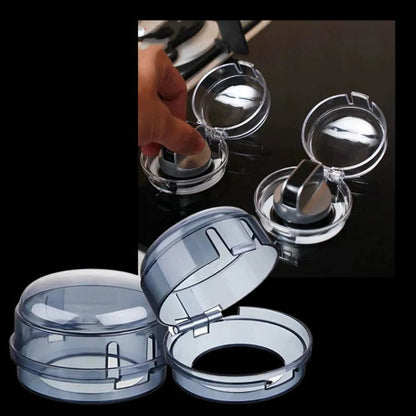 Childproof Stove Knob Shields for Gas Ranges, Set of 4