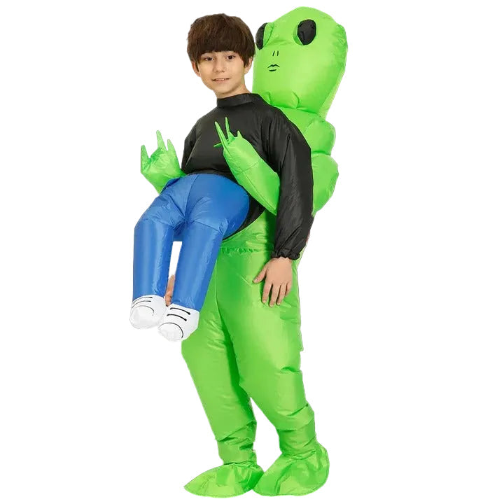 Galactic Adventure Inflatable Costume for Kids with Easy Storage