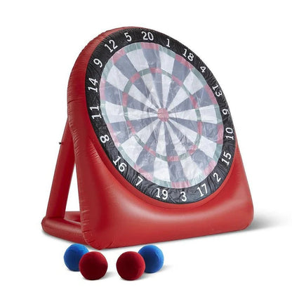 Giant Inflatable Dart Soccer Game with Pump and Carry Bag