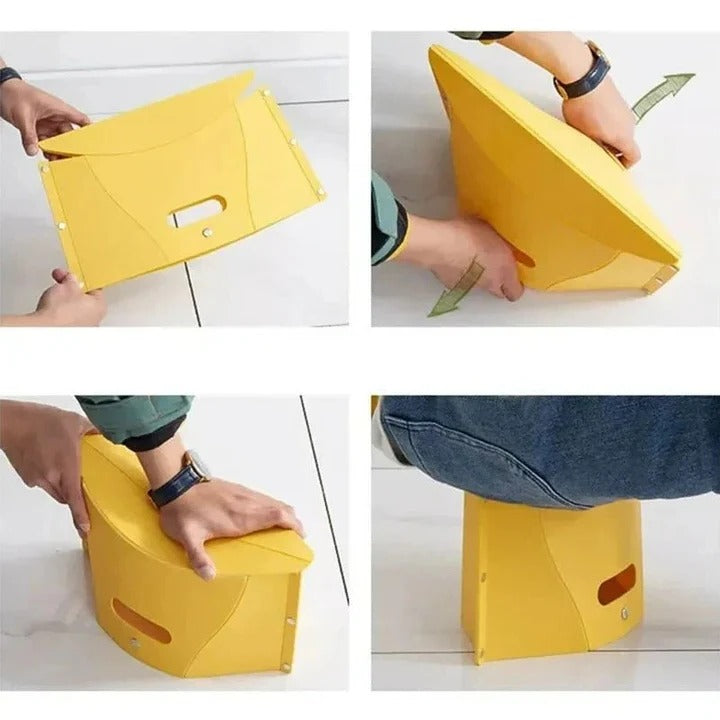 Compact Folding Stool for Home and Outdoor Adventures