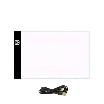 Portable LED Light Tracing Pad with Adjustable Brightness