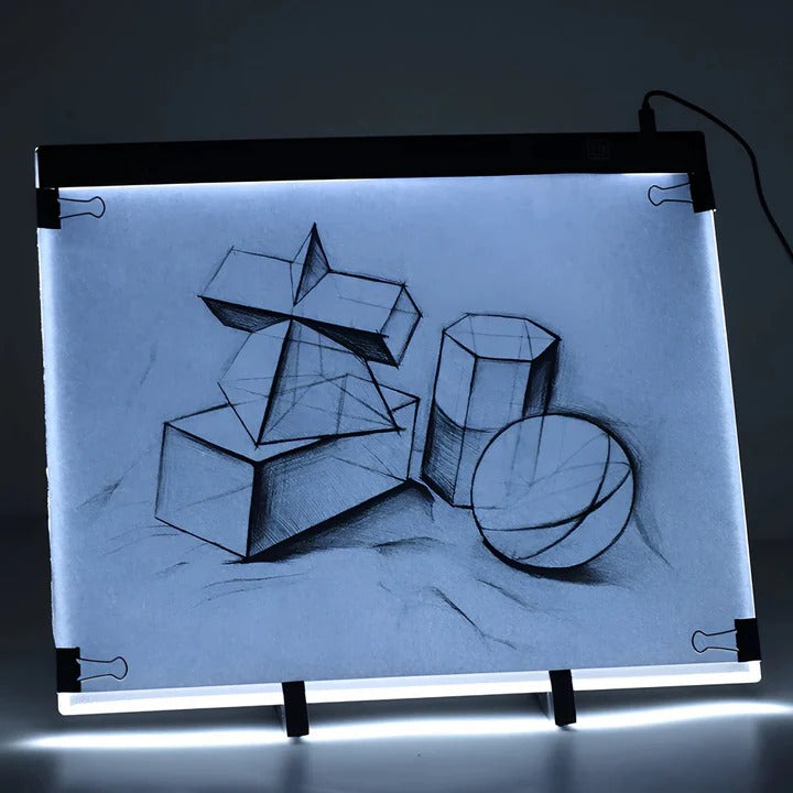 Portable LED Light Tracing Pad with Adjustable Brightness