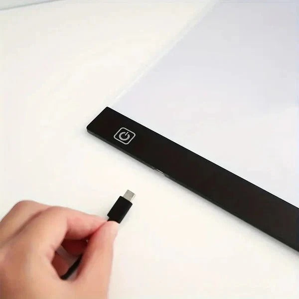Portable LED Light Tracing Pad with Adjustable Brightness