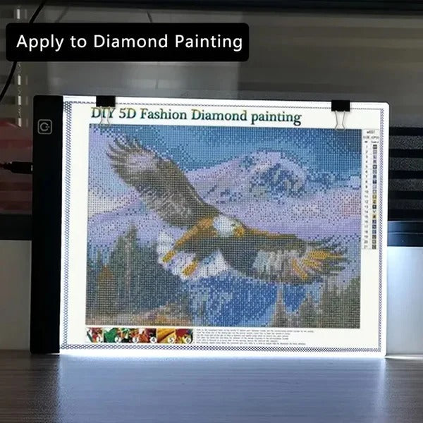 Portable LED Light Tracing Pad with Adjustable Brightness