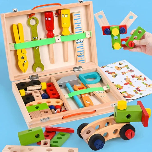 Creative Builder's Tool Set with Handy Storage Case - 35 Pieces