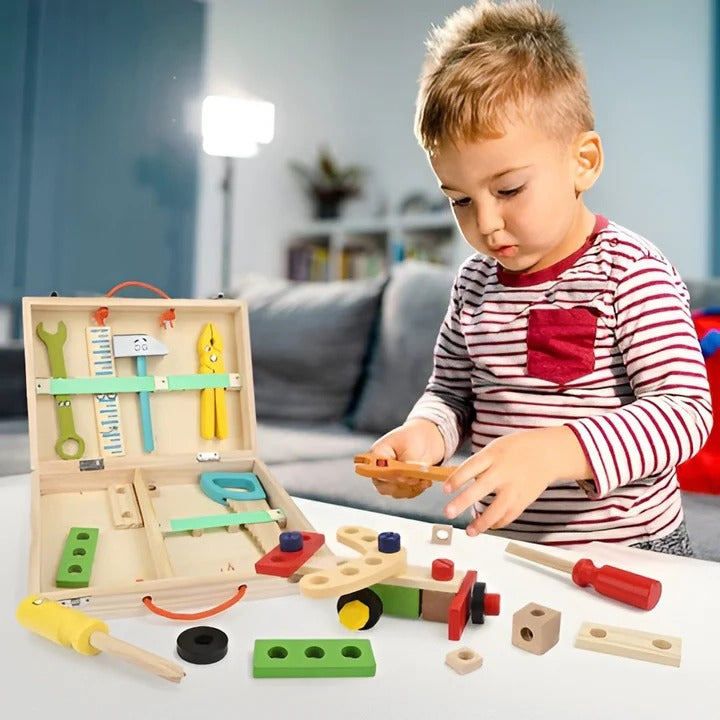 Creative Builder's Tool Set with Handy Storage Case - 35 Pieces