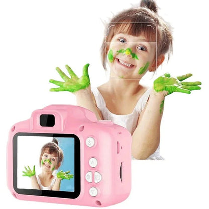 Adventure-Ready Kids Camera with Dual Lens and Rechargeable Power