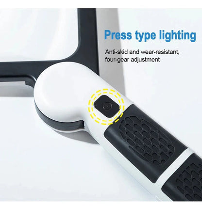 Compact Handheld Magnifier with LED Illumination for Clear Viewing