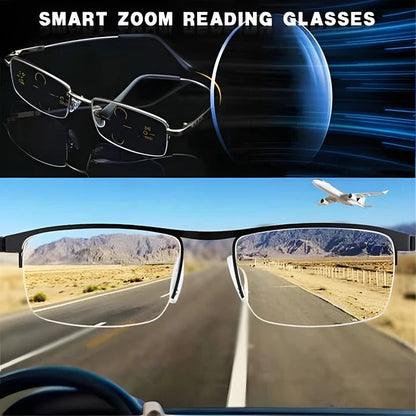 Versatile Daily Eyewear with Adaptive Lenses and Blue Light Protection
