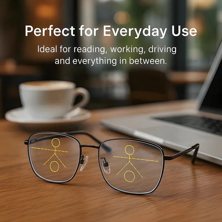 Versatile Daily Eyewear with Adaptive Lenses and Blue Light Protection