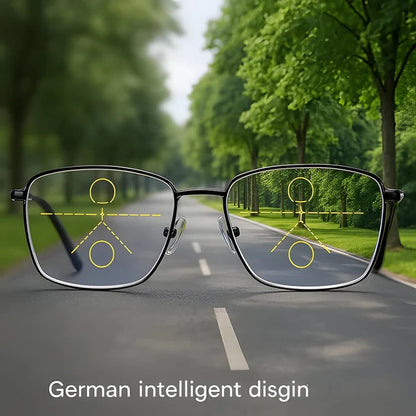 Versatile Daily Eyewear with Adaptive Lenses and Blue Light Protection