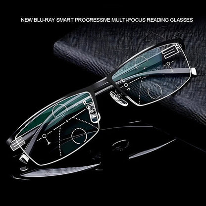 Versatile Daily Eyewear with Adaptive Lenses and Blue Light Protection