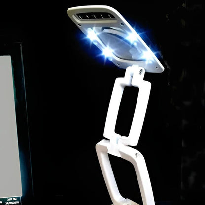 Illuminated Floor Magnifier with 3x Zoom for Effortless Reading