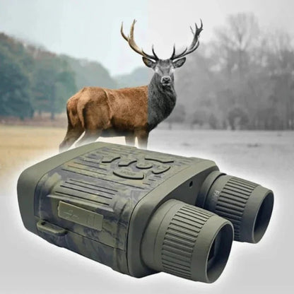 Enhanced Night Vision Binoculars with HD Display and Zoom Features
