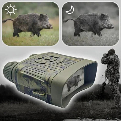 Enhanced Night Vision Binoculars with HD Display and Zoom Features