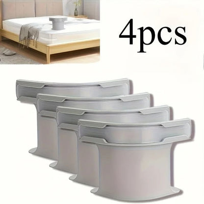 SecureFit Sheet Clips with Elastic Straps for All Mattress Types, 4 Pack
