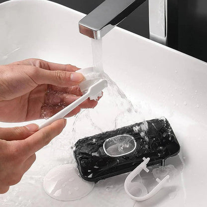 Smart Wall-Mounted Toothpaste Dispenser with Night Light