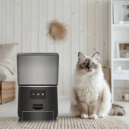 Smart Pet Feeder with Mobile Control and Large Capacity