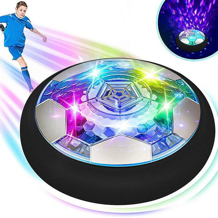 Interactive Floating Soccer Ball with LED Lights for Indoor Fun