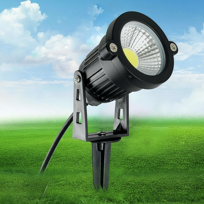 Brighten Your Outdoors with 12V Adjustable LED Spotlights - 10 Pack