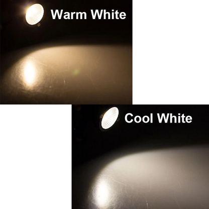 Brighten Your Outdoors with 12V Adjustable LED Spotlights - 10 Pack