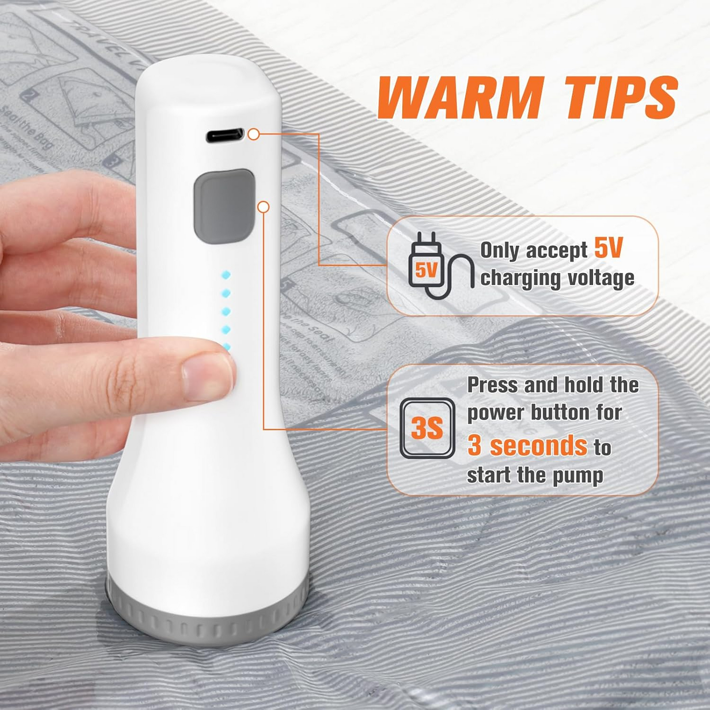 Space-Saving Vacuum Storage Bags with Cordless Pump, 15-Piece Set
