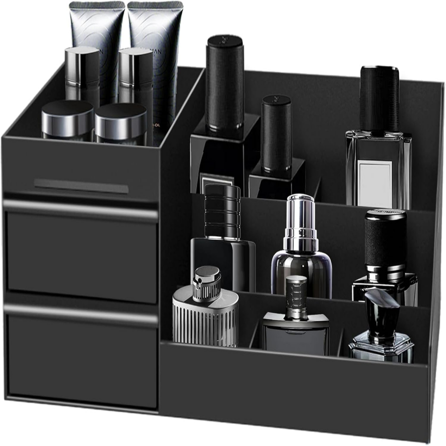 Elegant Organizer with Multiple Slots and Secure Base for Your Essentials