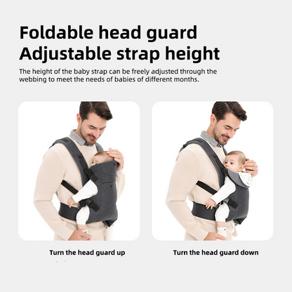 Versatile Baby Carrier with Kangaroo Style Sling for Adventurers