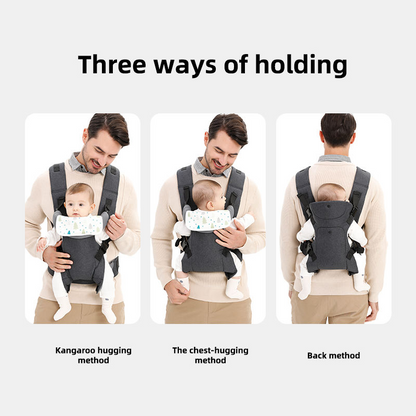 Versatile Baby Carrier with Kangaroo Style Sling for Adventurers