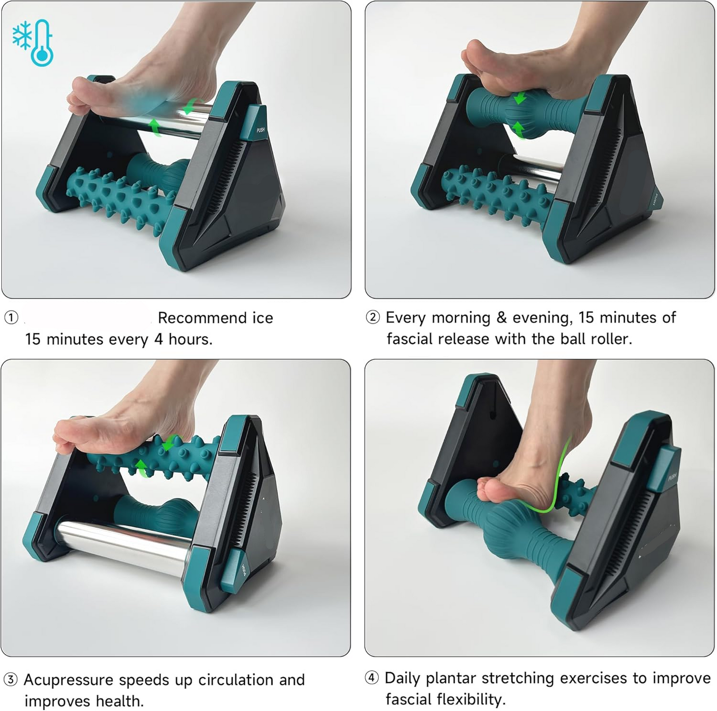 Arch Relief Rocker for Comfortable Stretching and Massage