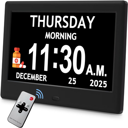 Smart Daily Schedule Clock with Customizable Reminders