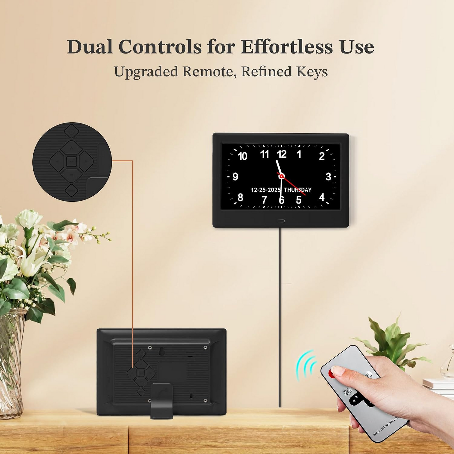 Smart Daily Schedule Clock with Customizable Reminders