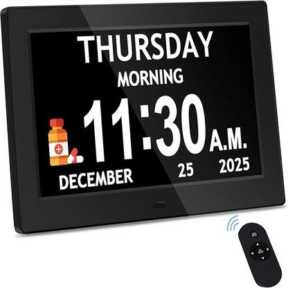 Smart Daily Schedule Clock with Customizable Reminders