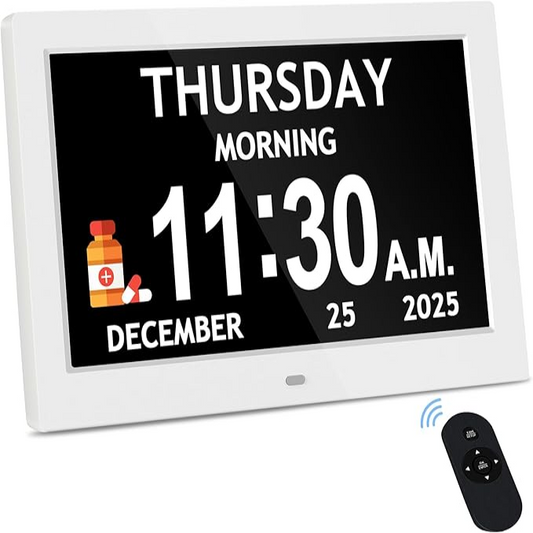 Smart Daily Schedule Clock with Customizable Reminders
