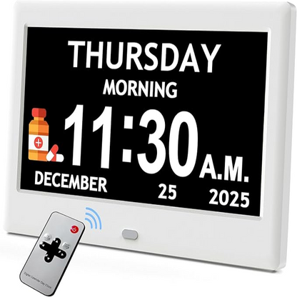 Smart Daily Schedule Clock with Customizable Reminders
