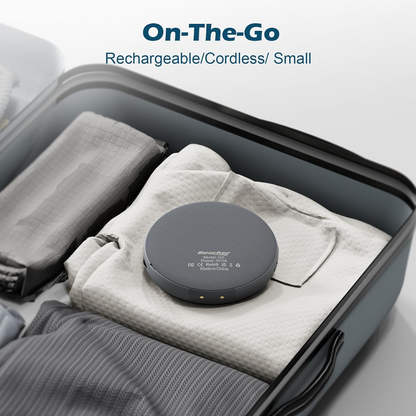 Wireless Wake-Up Device with 110dB Alert and Vibrating Disc