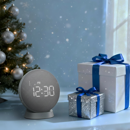 Wireless Wake-Up Device with 110dB Alert and Vibrating Disc
