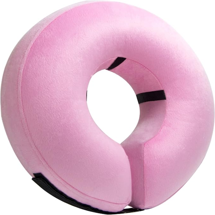 Adjustable Air-Filled Recovery Collar for Pets, Large Size