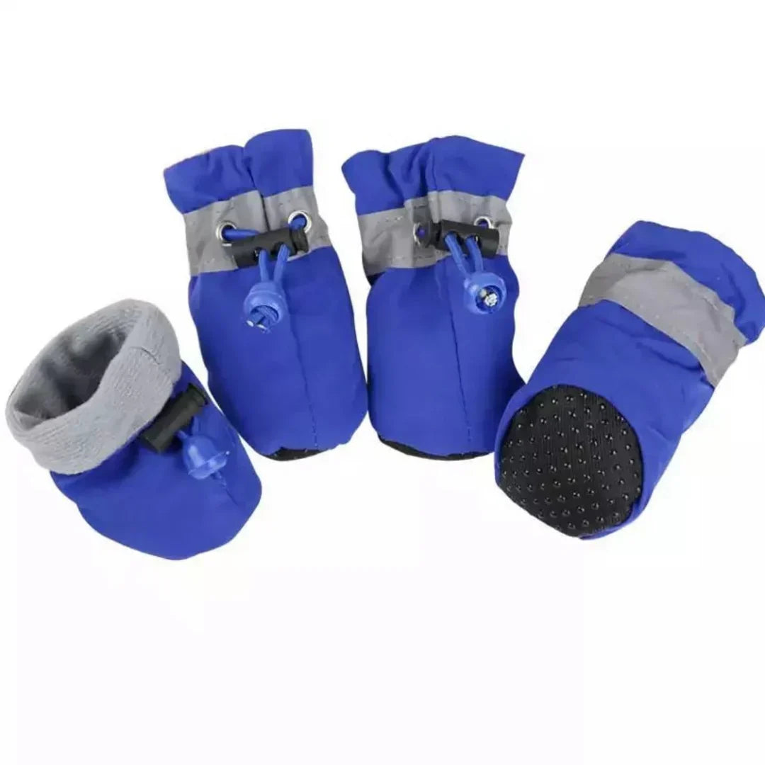 Winter Paw Protectors with Non-Slip Grip and Insulated Lining