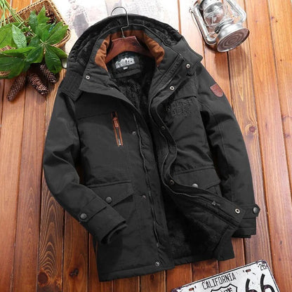 Men's Insulated Fleece Jacket with Secure Zip Pockets