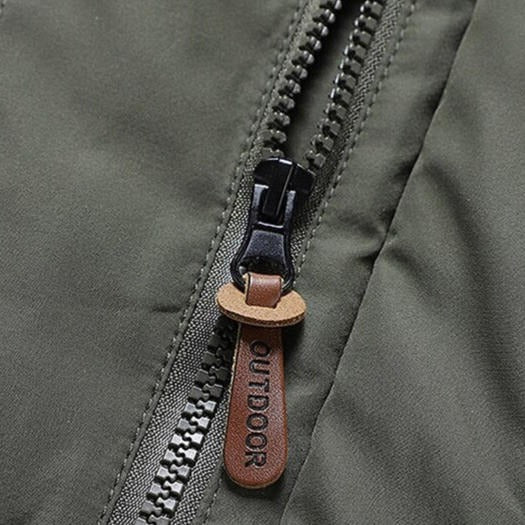 Men's Insulated Fleece Jacket with Secure Zip Pockets